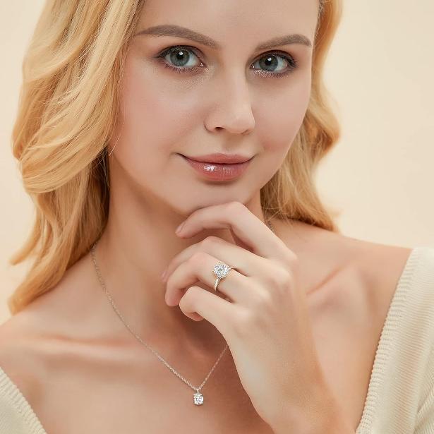 𝘿𝙄𝙔𝙎𝙏𝘼𝙍™Пръстен с магнитотерапия и моисанит (🎄 Коледна промоция, 60% отстъпка!) 😈