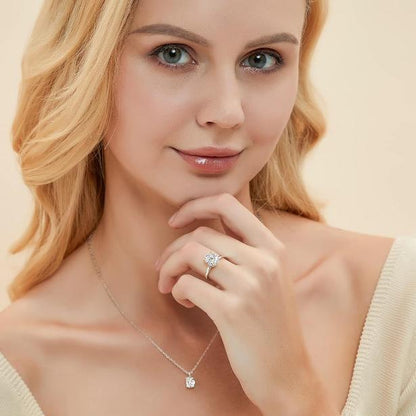 𝘿𝙄𝙔𝙎𝙏𝘼𝙍™Пръстен с магнитотерапия и моисанит (🎄 Коледна промоция, 60% отстъпка!) 😈