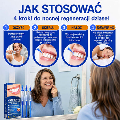 Evolvion® 👩‍⚕️ GumRevive – Zaawansowany żel do pielęgnacji dziąseł, wspierający ich zdrowy i mocny wygląd💎
