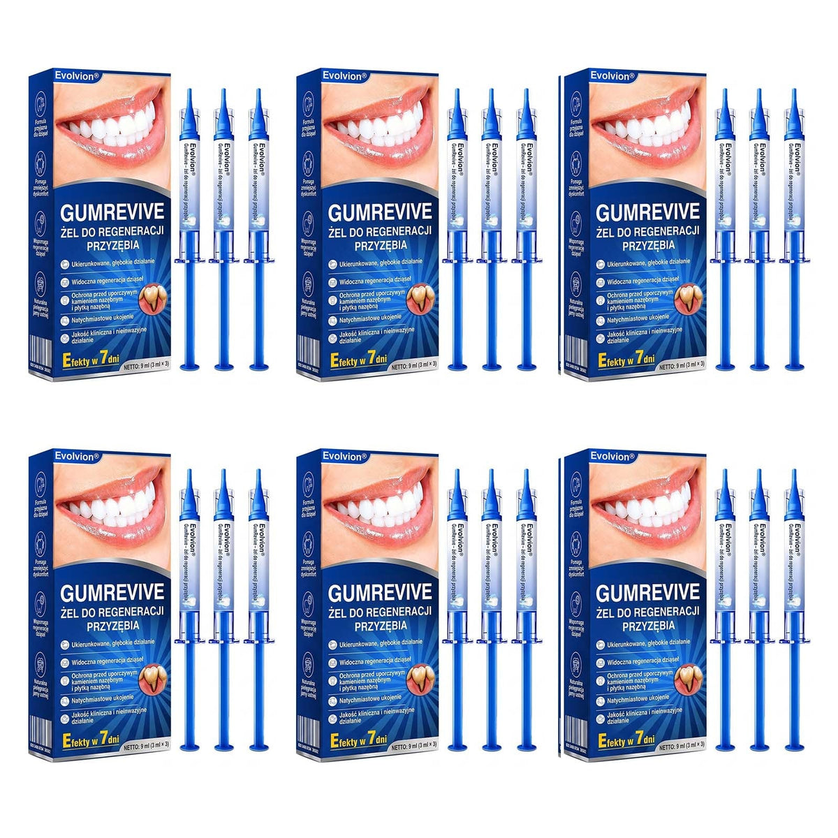 Evolvion® 👩‍⚕️ GumRevive – Zaawansowany żel do pielęgnacji dziąseł, wspierający ich zdrowy i mocny wygląd💎
