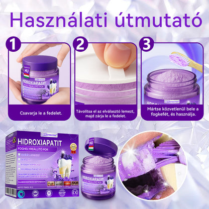 𝑫𝑜𝑟𝒎𝒐𝒓𝙣𝙖® Hidroxiapatit Foghelyreállitó Por👨‍⚕️Hatékonyan kezeli a szuvasodást, ínyproblémákat, érzékeny fogakat, szájüregi sebeket és sárga fogakat, miközben javítja az általános szájhigiéniát🎉