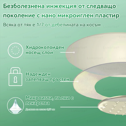 Официален магазин | 🧑‍⚕️𝗟𝘂𝘅𝗮𝗿𝗶𝘀𝗲® МОРИНГА Х БЕРБЕРИН 10-IN-1 Напреднал Нано Микроигли Пластир (Веднъж дневно, видими резултати след 7 дни) ✅ Подходящ при: затлъстяване, диабет, сънна апнея и проблеми със ставите 🌲