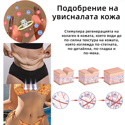 𝘿𝙄𝙔𝙎𝙏𝘼𝙍™Пръстен с магнитотерапия и моисанит (🎄 Коледна промоция, 60% отстъпка!) 😈