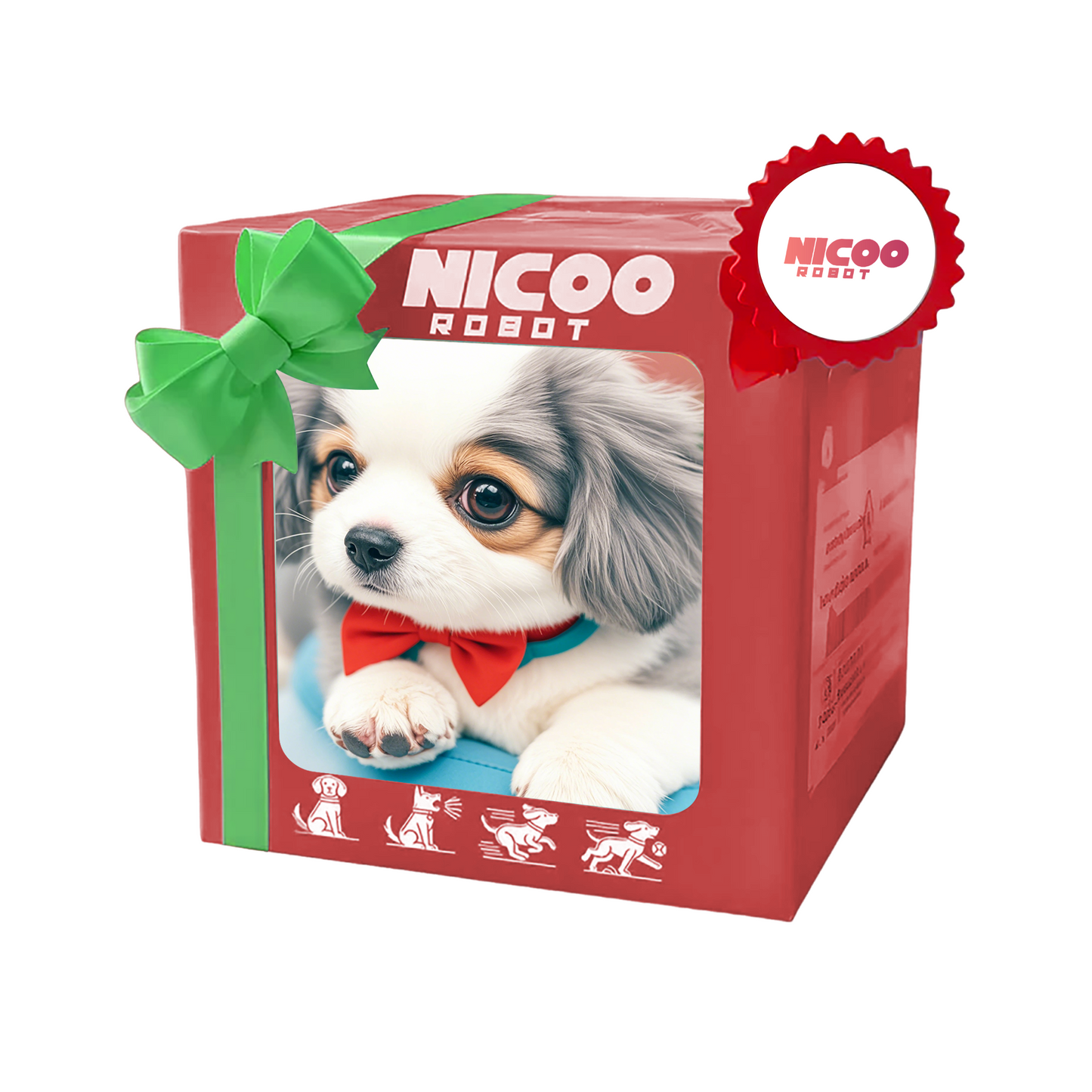 Реалистично роботско кученце 🐶 (🎄Официално NICO ексклузивно) - 2024 😈